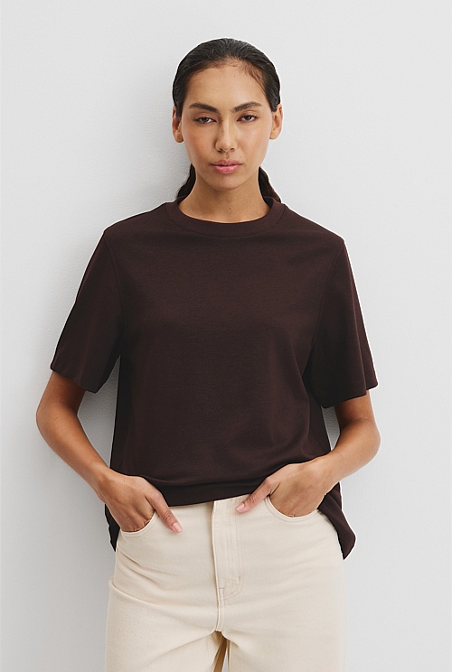 Australian Cotton Oversized Cotton T-shirt
