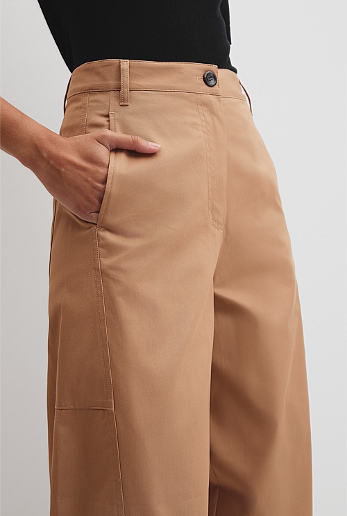 Australian Cotton Tapered Drill Pant