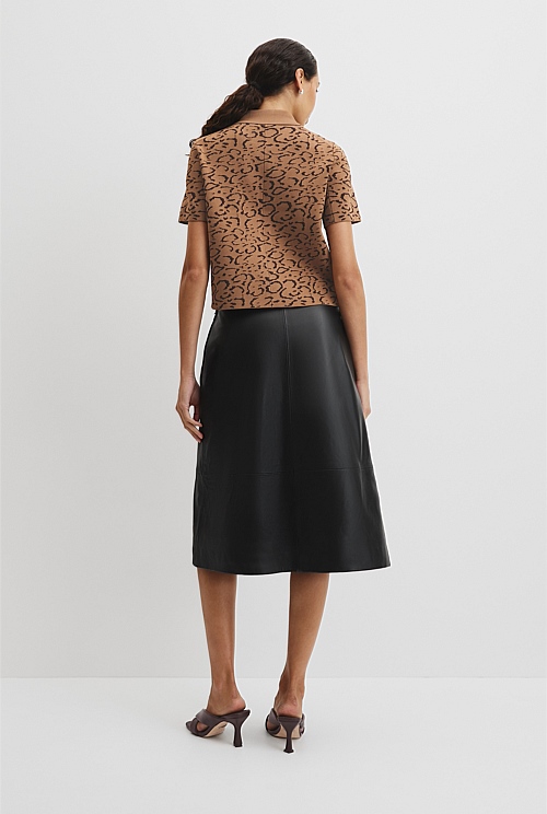 Jacquard Knit Shirt