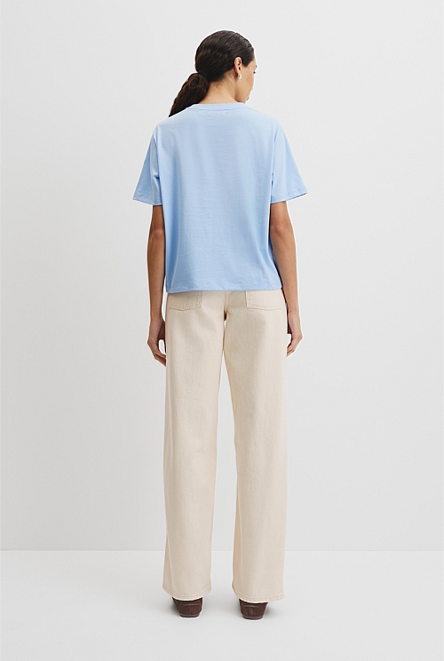 Australian Cotton CR Logo T-Shirt