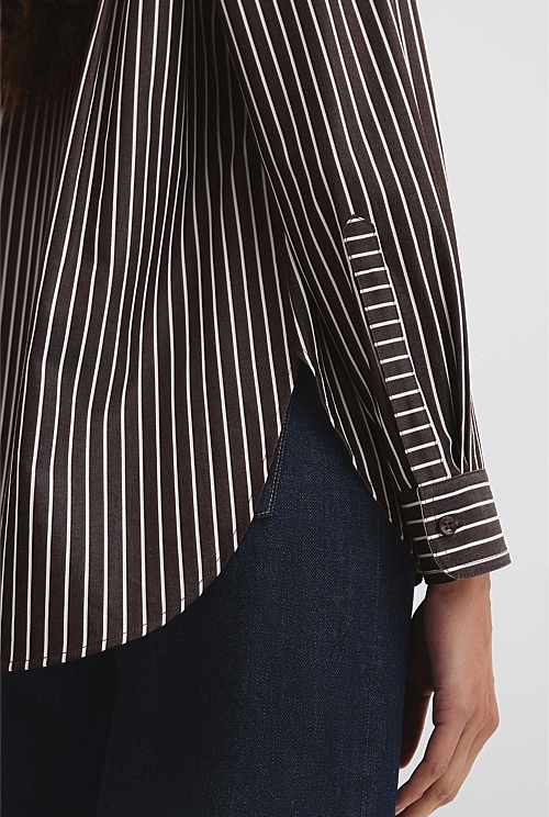 Australian Cotton Classic Stripe Shirt