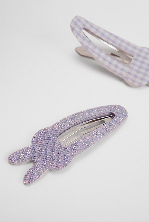 Bunny Hair Clips