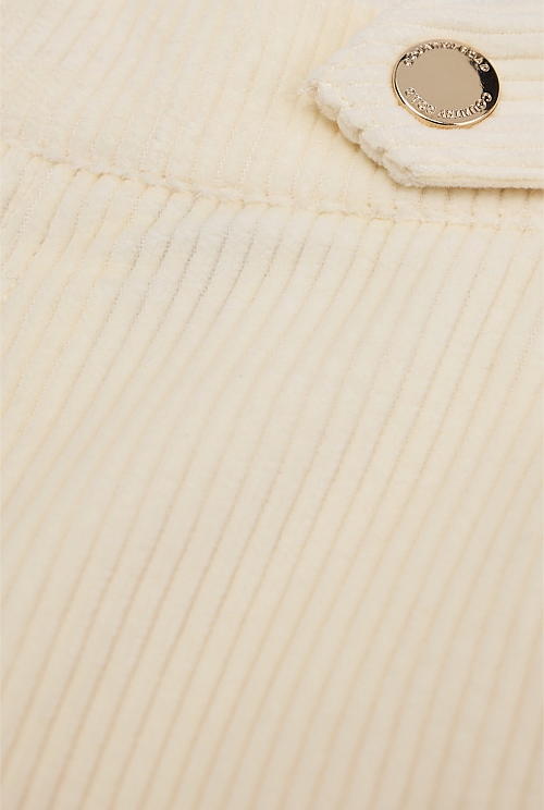 Organically Grown Cotton Wide Leg Cord Pant