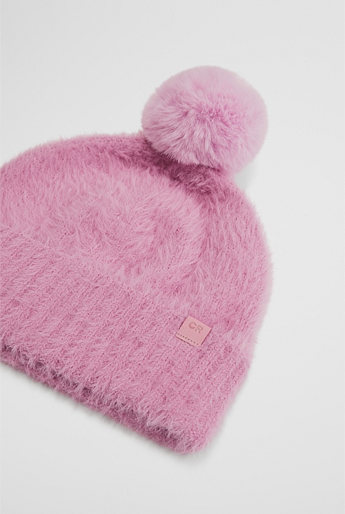 Fluffy Knit Beanie