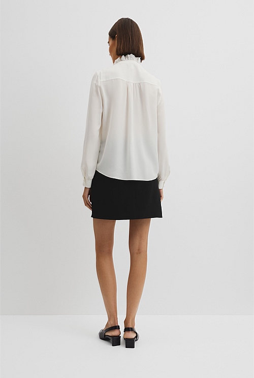 Long Sleeve Ruffle Shirt