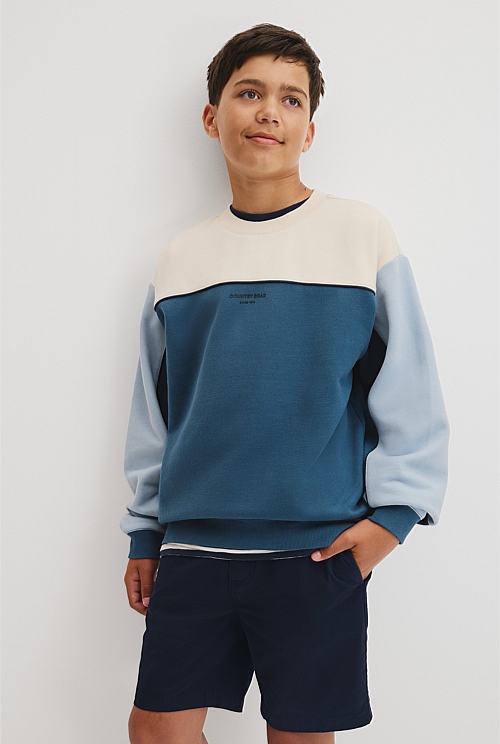 Teen Spliced Sweat