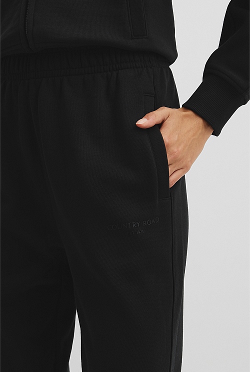 Australian Good Earth Cotton Cuffed Track Pant