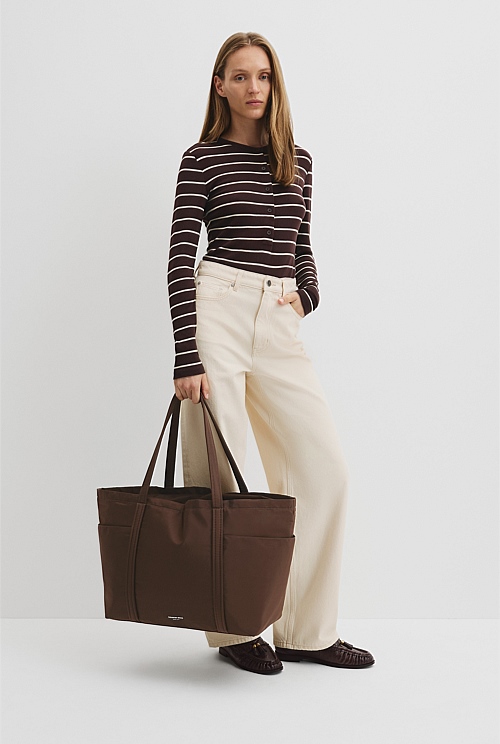 Recycled Polyester Shopper Tote