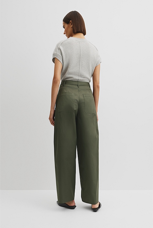 Australian Cotton Tapered Drill Pant