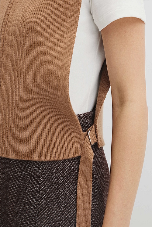 Rib Knit Tabbard