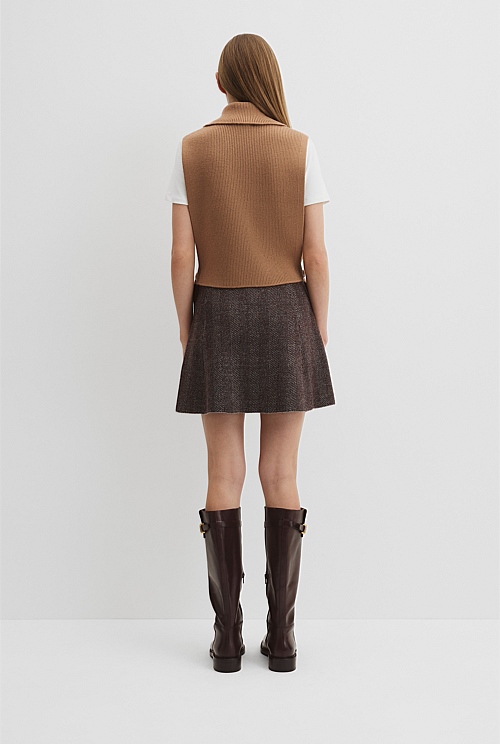 Rib Knit Tabbard