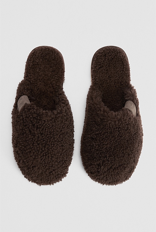 Australian Made Teddy Shearling Slip-On