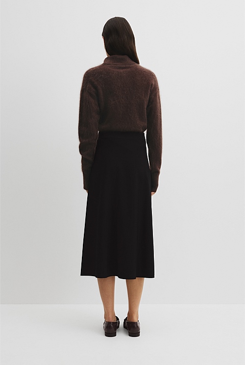 Compact Knit Skirt Compact Knit Skirt
