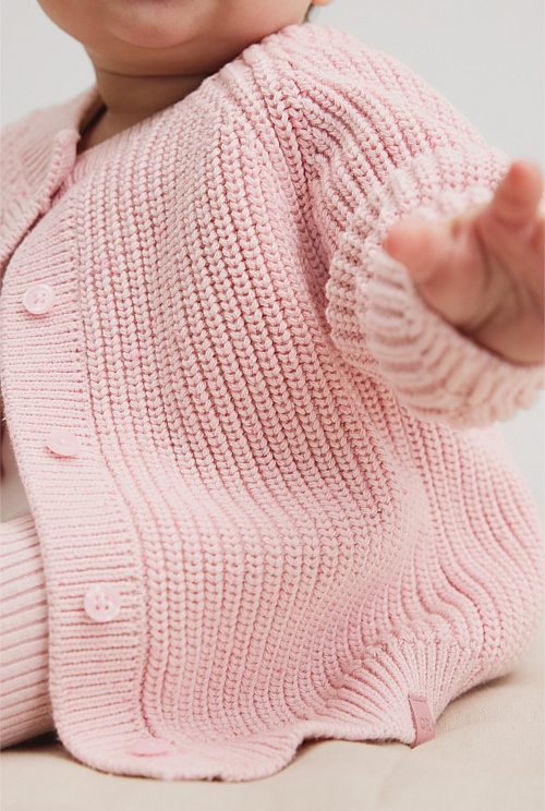 Rib Knit Cardigan