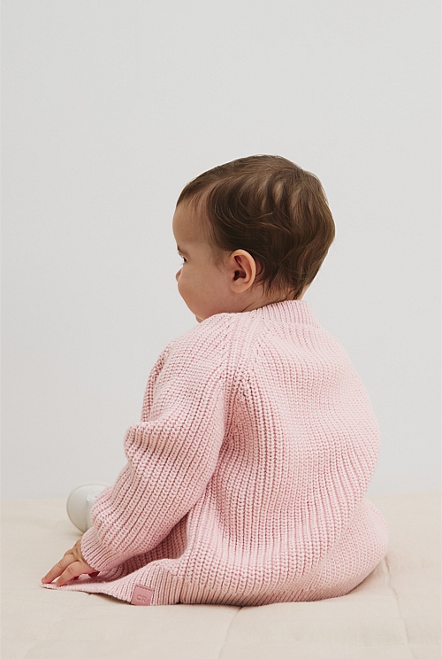 Rib Knit Cardigan