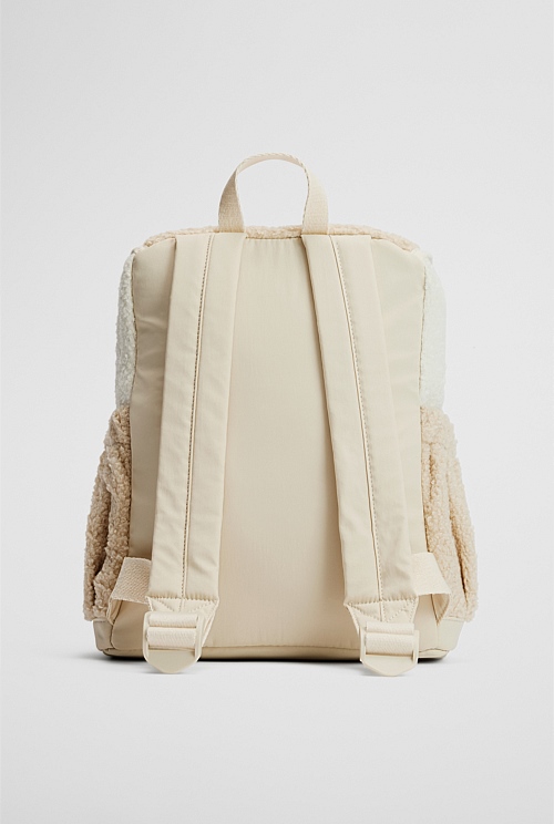 Sherpa Spliced Backpack Sherpa Spliced Backpack
