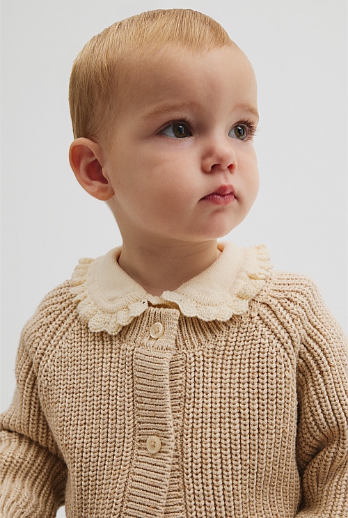 Rib Knit Cardigan