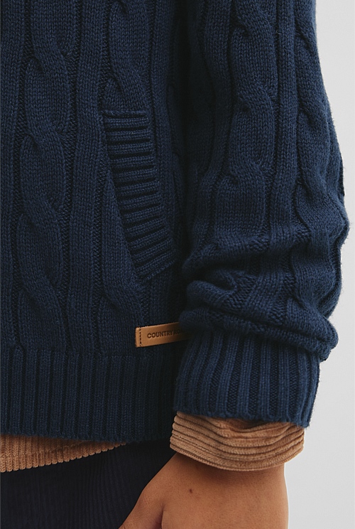 Zip Through Cardigan