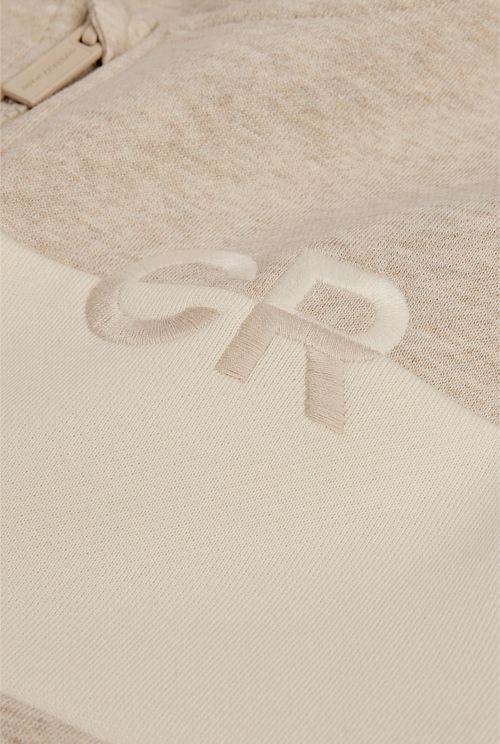 Zip Through Hooded Sweat