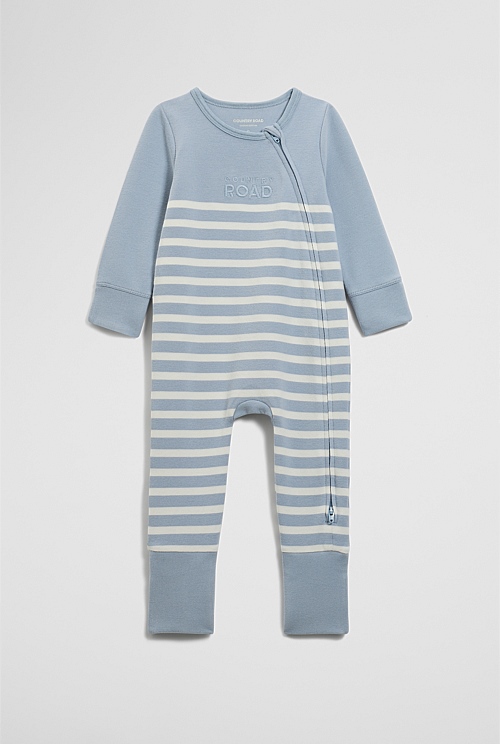 Cotton Logo Zip Jumpsuit