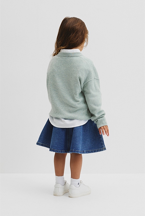 Wool Cashmere Blend Knit