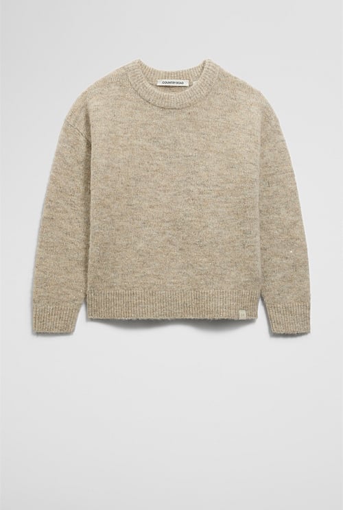 Sequin Fluffy Knit