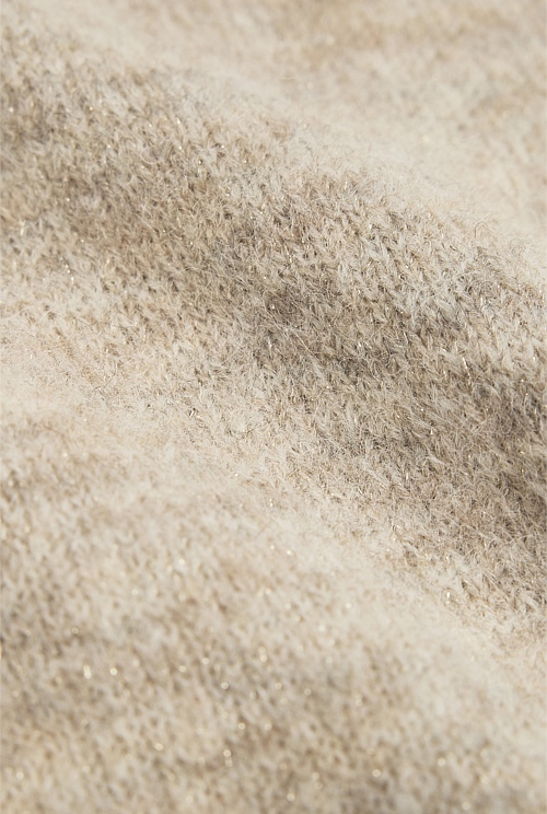 Sequin Fluffy Knit