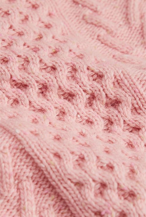 Tipped Cable Knit