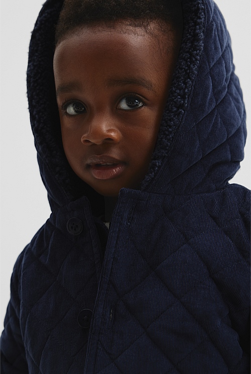 Quilted Cord Jacket