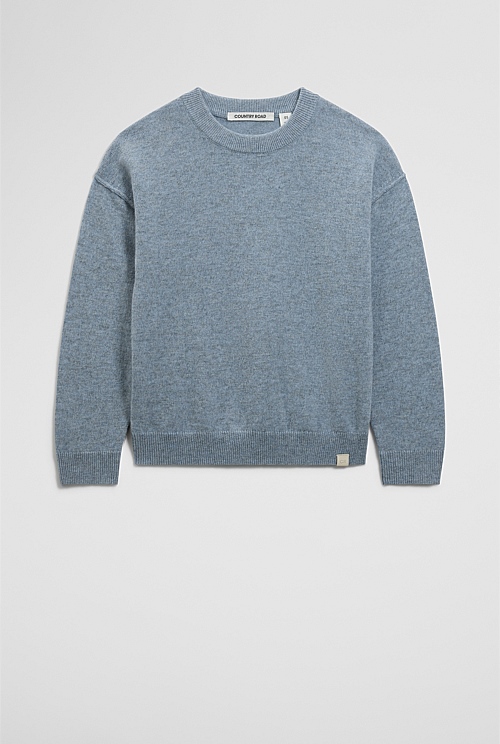 Wool Cashmere Blend Knit