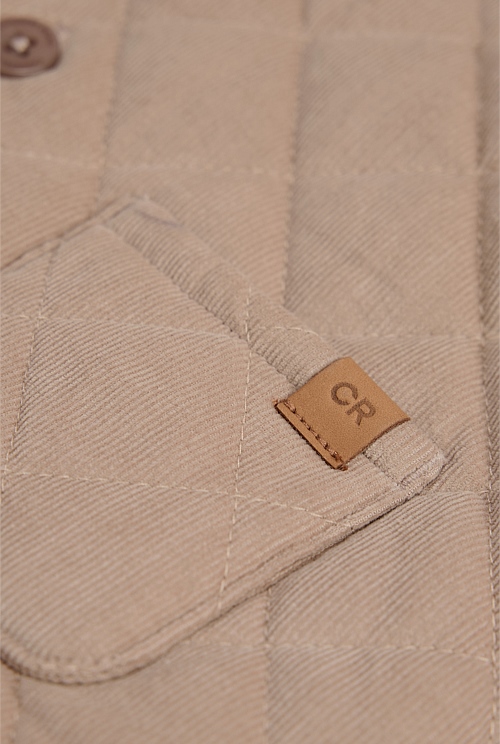 Quilted Cord Jacket