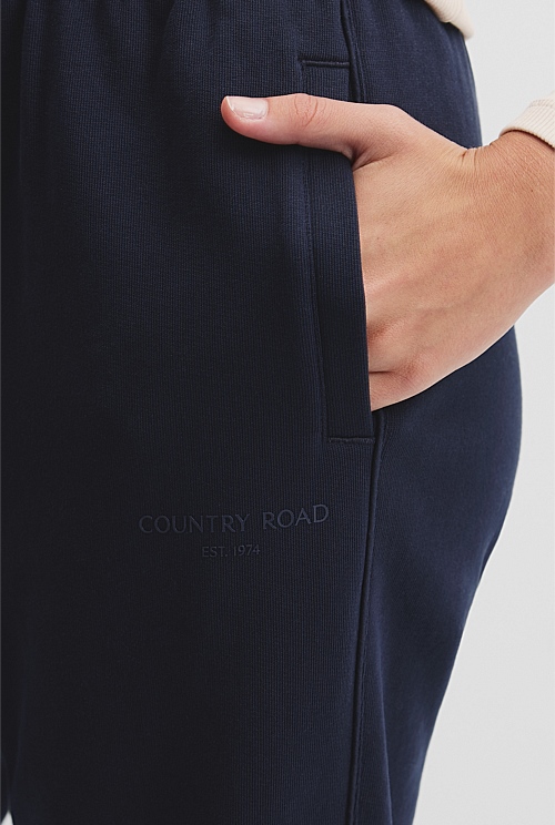 Australian Good Earth Cotton Cuffed Track Pant