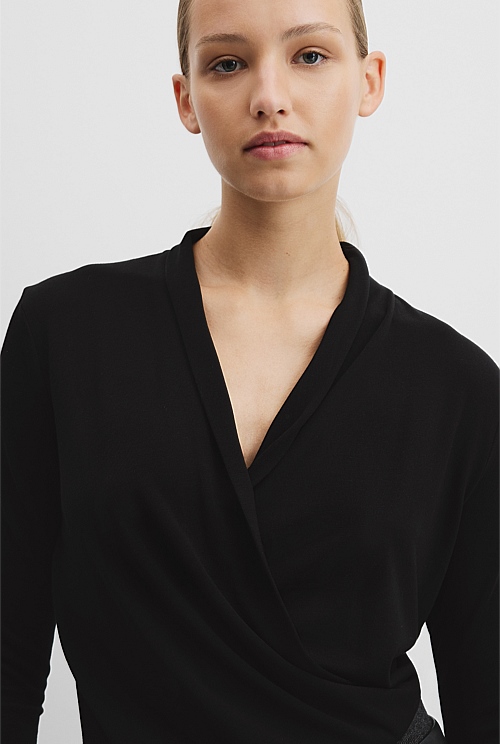 Cowl Neck Top