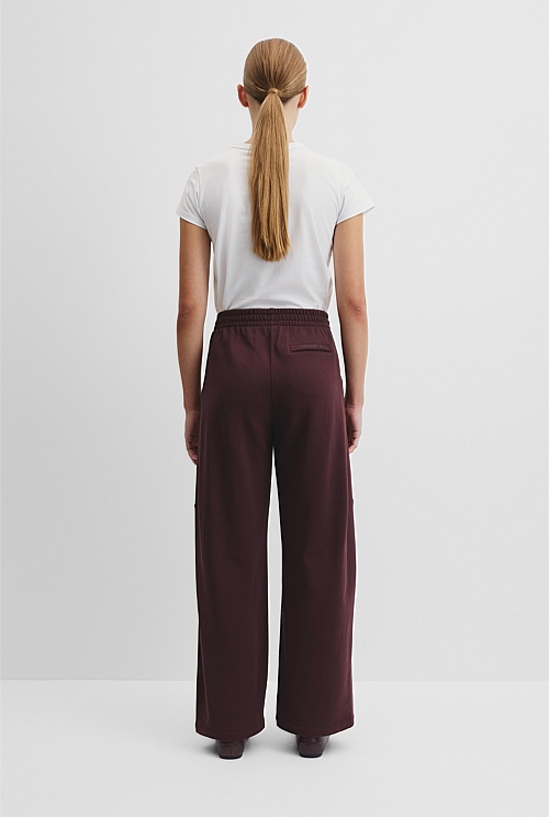 Barrel Leg Track Pant