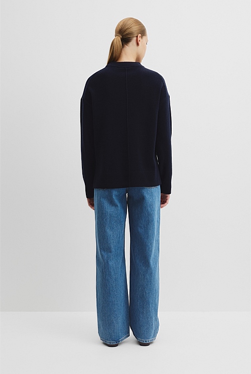 Merino Crew Neck Knit