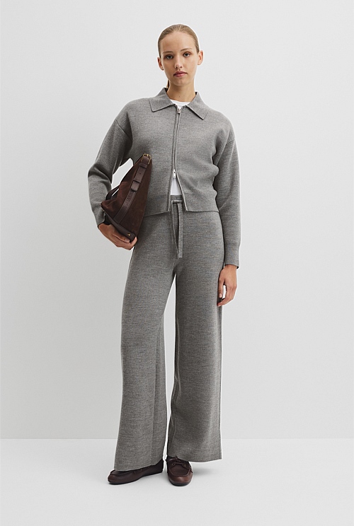 Lounge Zip Knit