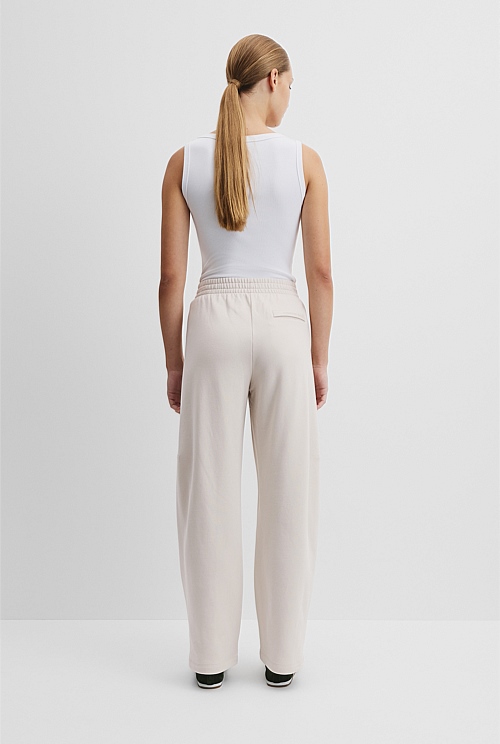 Barrel Leg Track Pant