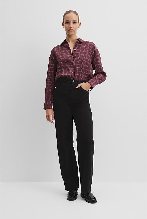 Relaxed Check Shirt
