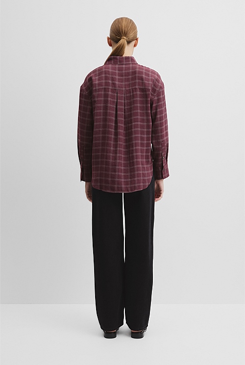 Relaxed Check Shirt