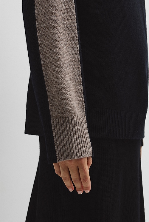 Lounge Contrast Knit