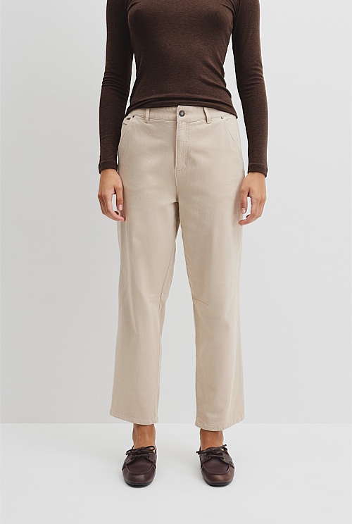 Crop Curve Jean