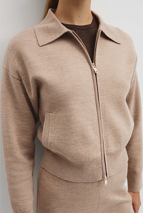 Lounge Zip Knit