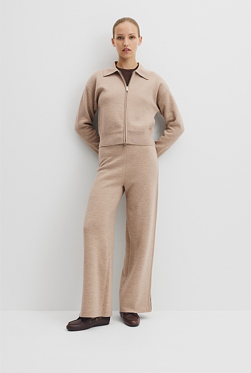 Lounge Zip Knit