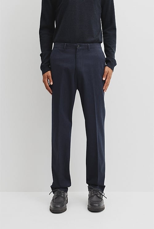 Textured Trouser