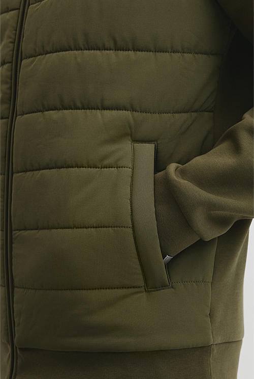 Hybrid Funnel Zip Through Jacket Hybrid Funnel Zip Through Jacket