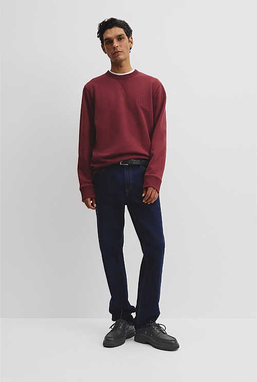 Australian Cotton CR Crew Neck Sweat