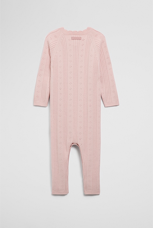 Knit Detail Jumpsuit