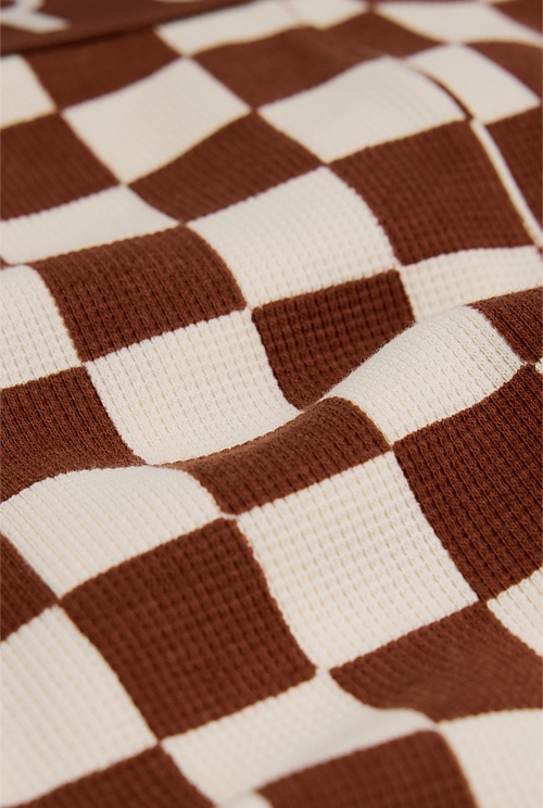 Australian Cotton Check Print Pyjama
