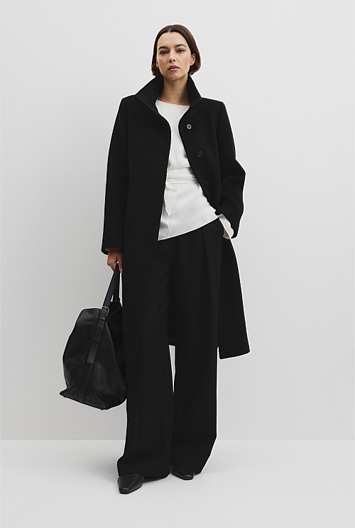 Stand Collar Coat