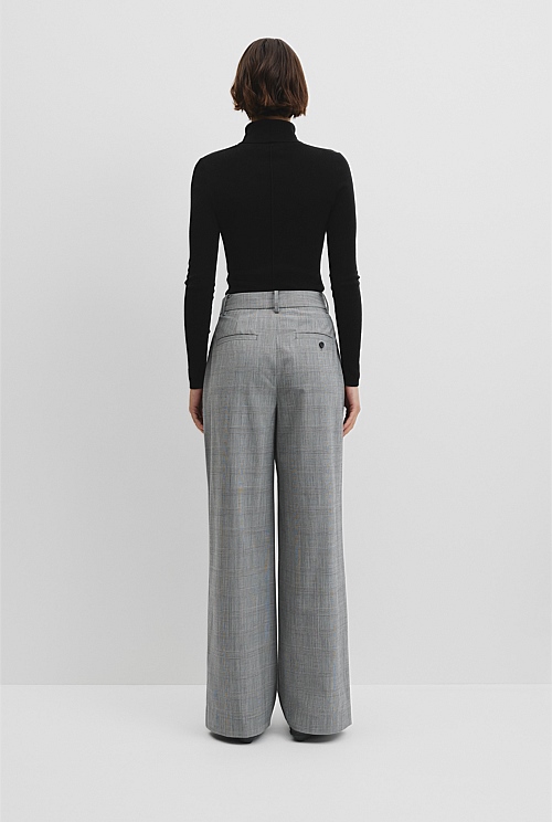Glen Check Pant